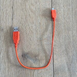 Orange‎ USB to Micro USB Charging Cable